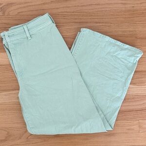Universal Thread Women's Light Green Flare Jeans
